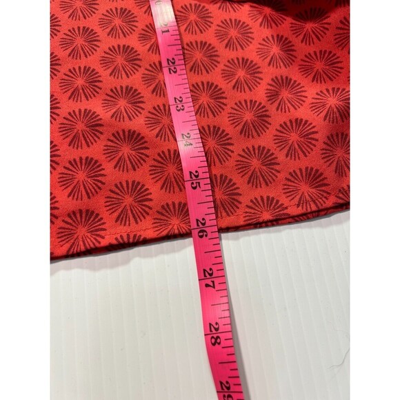 Banana Republic Asymmetrical Ruffle Size Large Womens Tank Top Blouse Coral - Picture 2 of 9